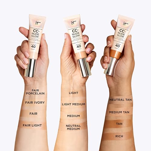 Thumbnail 6 de IT Cosmetics CC+ Nude Glow Light 32 ml — Base hidratante con SPF40 💄