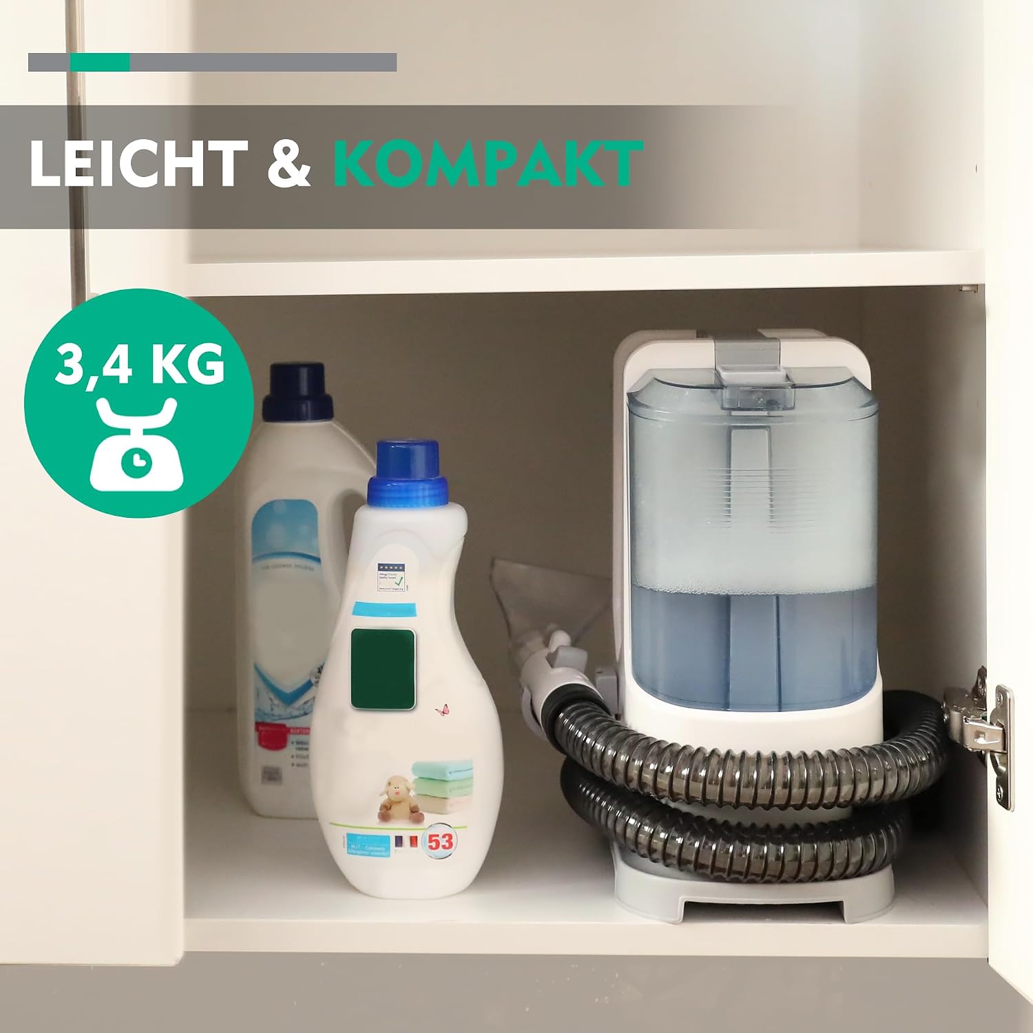 Thumbnail 5 de HAUSHOF Waschsauger Teppichreiniger 400W