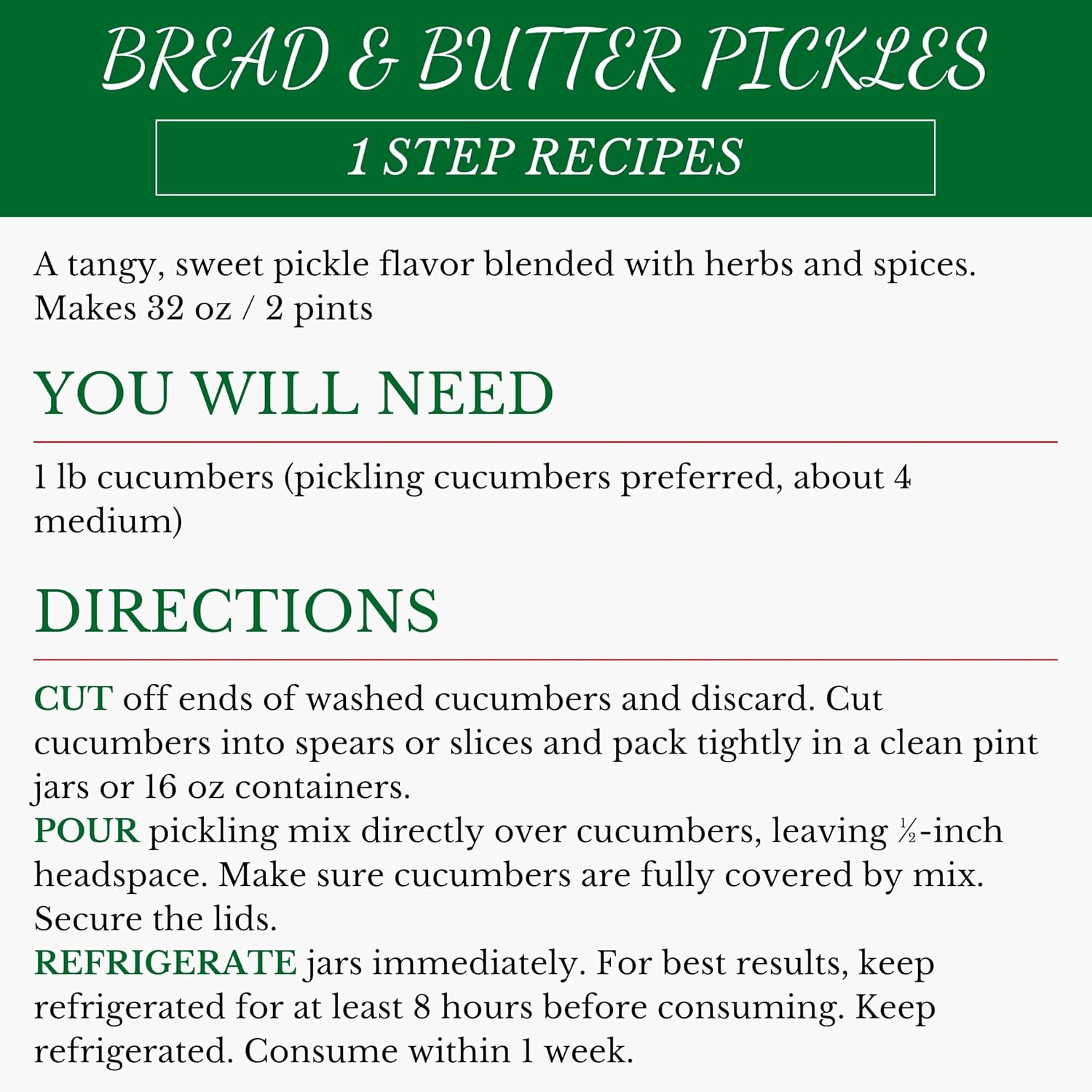 Detalle 1 de Mrs. Wages 1 Step Bread and Butter Pickling Mix, Six 16 fl oz Bottles
