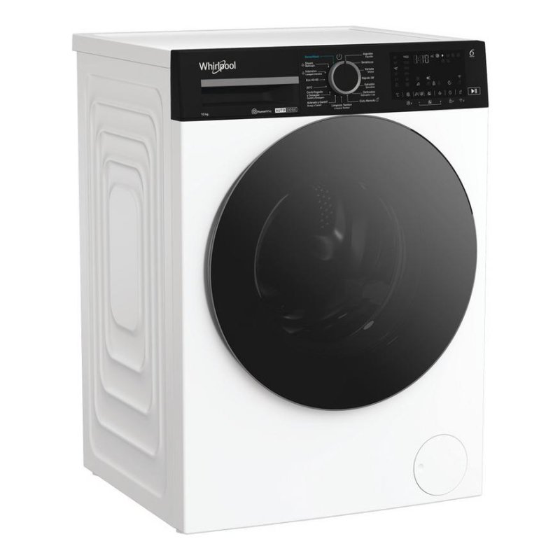 Detalle 2 de Whirlpool WPM 07W ADS SPT: Lavadora frontal 10 kg, 1400 rpm, WiFi y autodosificación