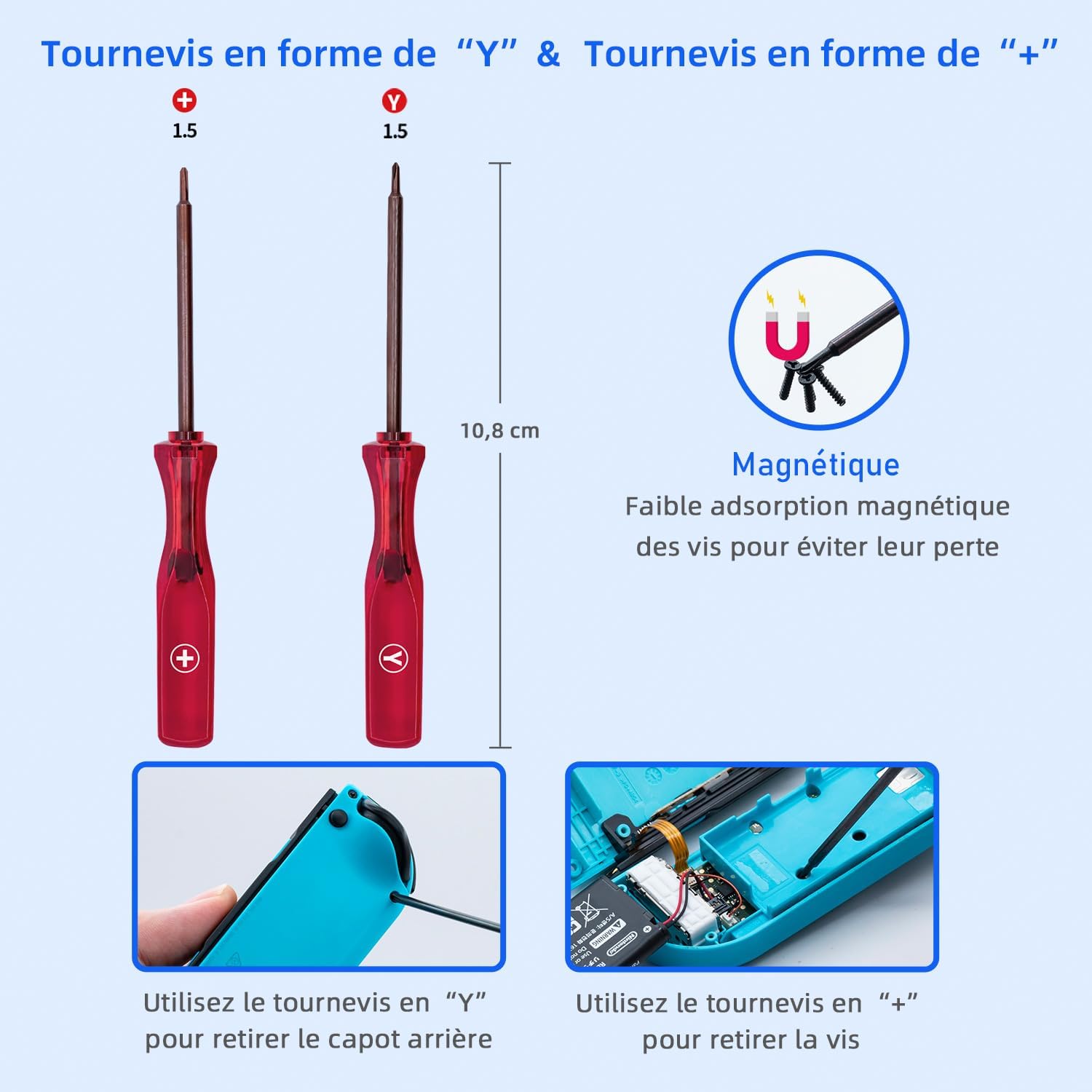 Thumbnail 4 de Wigearss 2Pcs Joystick analogique