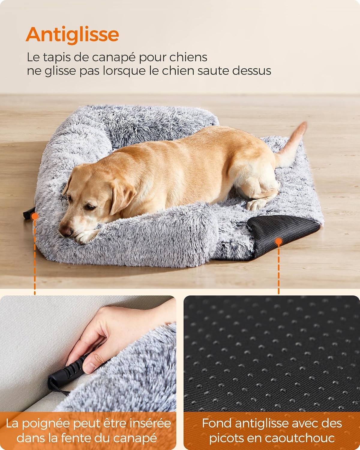 Thumbnail 4 de Feandrea FluffyHug Panier pour Chien Taille XXL