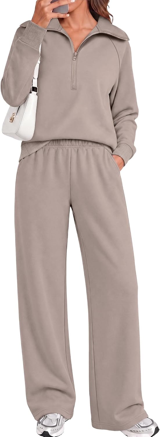 Thumbnail 2 de Sampeel Women's Two-Piece Sweat Set, Polyester-Cotton