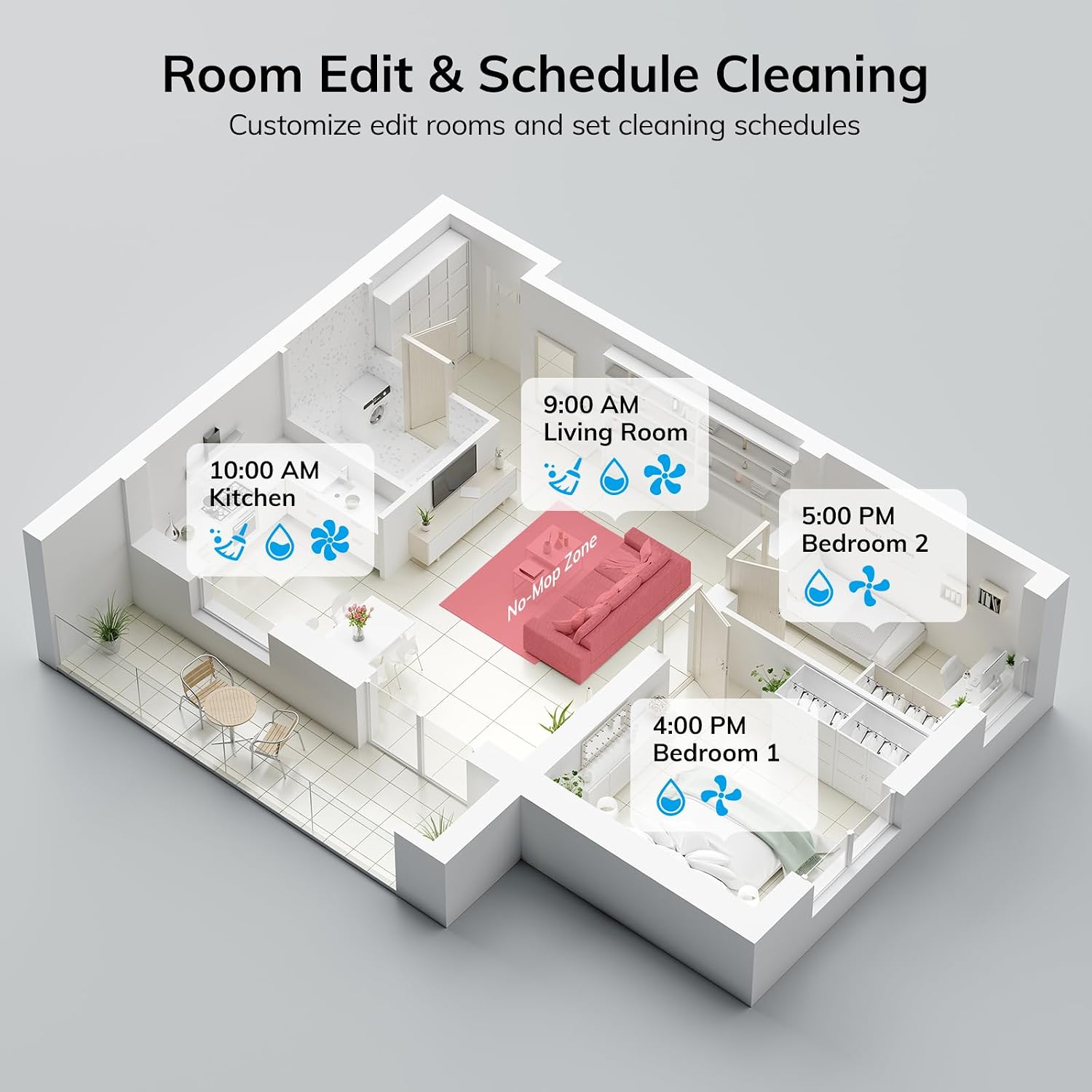 Thumbnail 5 de ILIFE A12 Pro Robot Vacuum and Mop