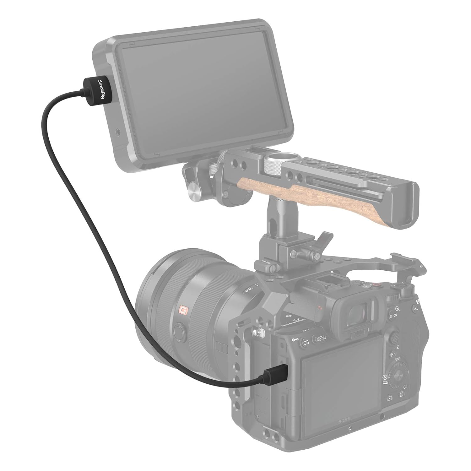Thumbnail 1 de SMALLRIG 3042 Câble 4K Ultra Slim 35cm