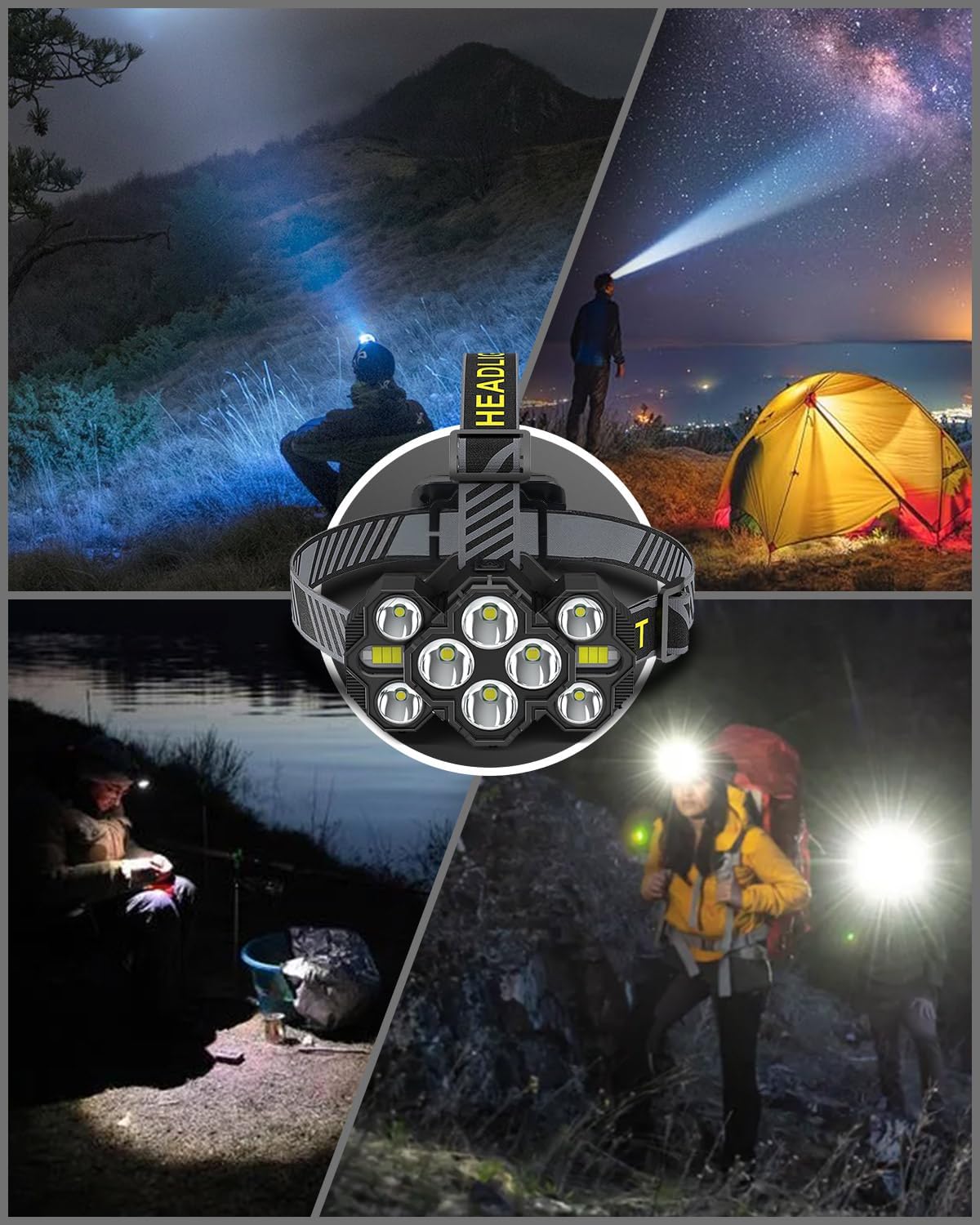 Thumbnail 6 de MOXTOYU Super Bright 22k Lumens Head Torch