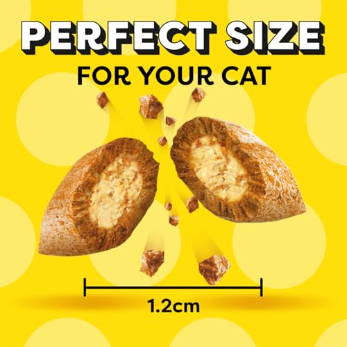 Thumbnail 8 de DREAMIES Cat Treats Multipack (12 x 60g) – Cheese, Salmon & Chicken Biscuits