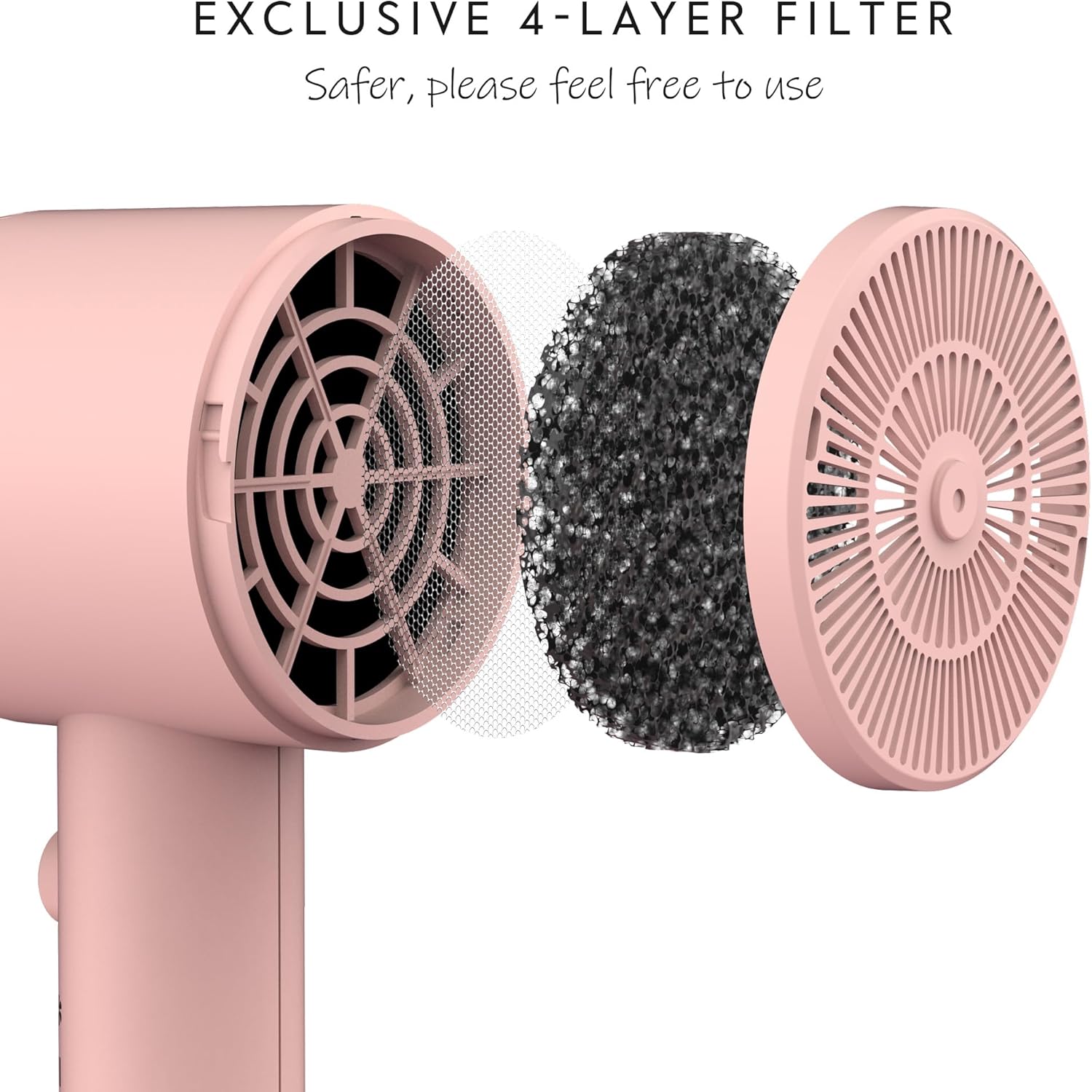 Thumbnail 1 de AINA Hair Dryer with Ionic Power 1600W