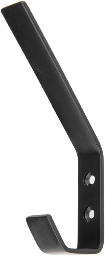 Thumbnail 2 de Amazon Basics AB6000-FB-5 Drywall Coat Hook, Matt Black – 5 Pack