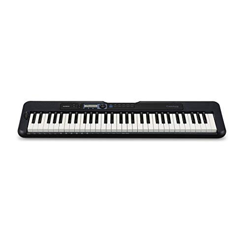 Detalle de Casio Tone CT-S300: Teclado musical de 61 teclas en negro