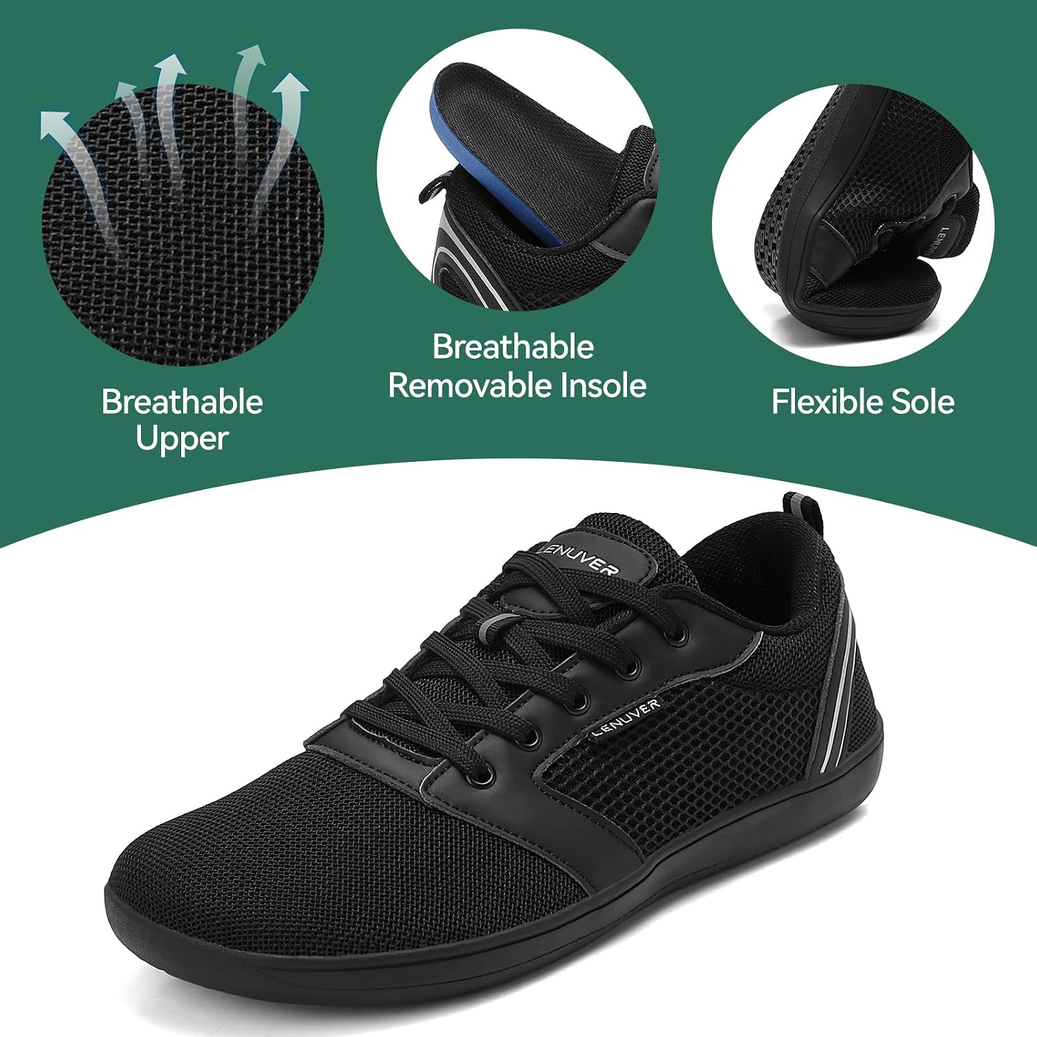 Detalle 2 de Barefoot trainers with wide toe space