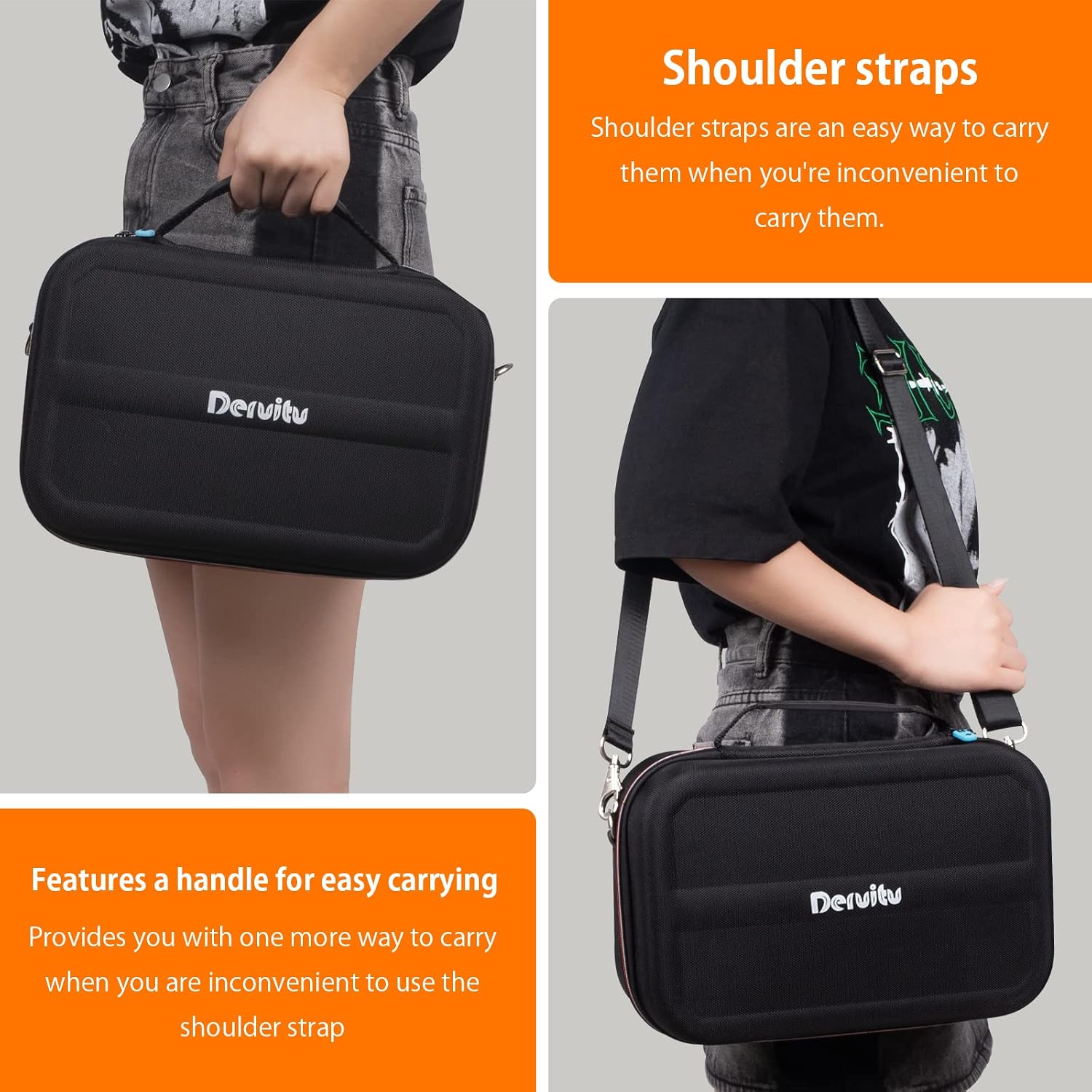 Thumbnail 4 de Deruitu Carrying Case for Nintendo Switch, holds 18 games