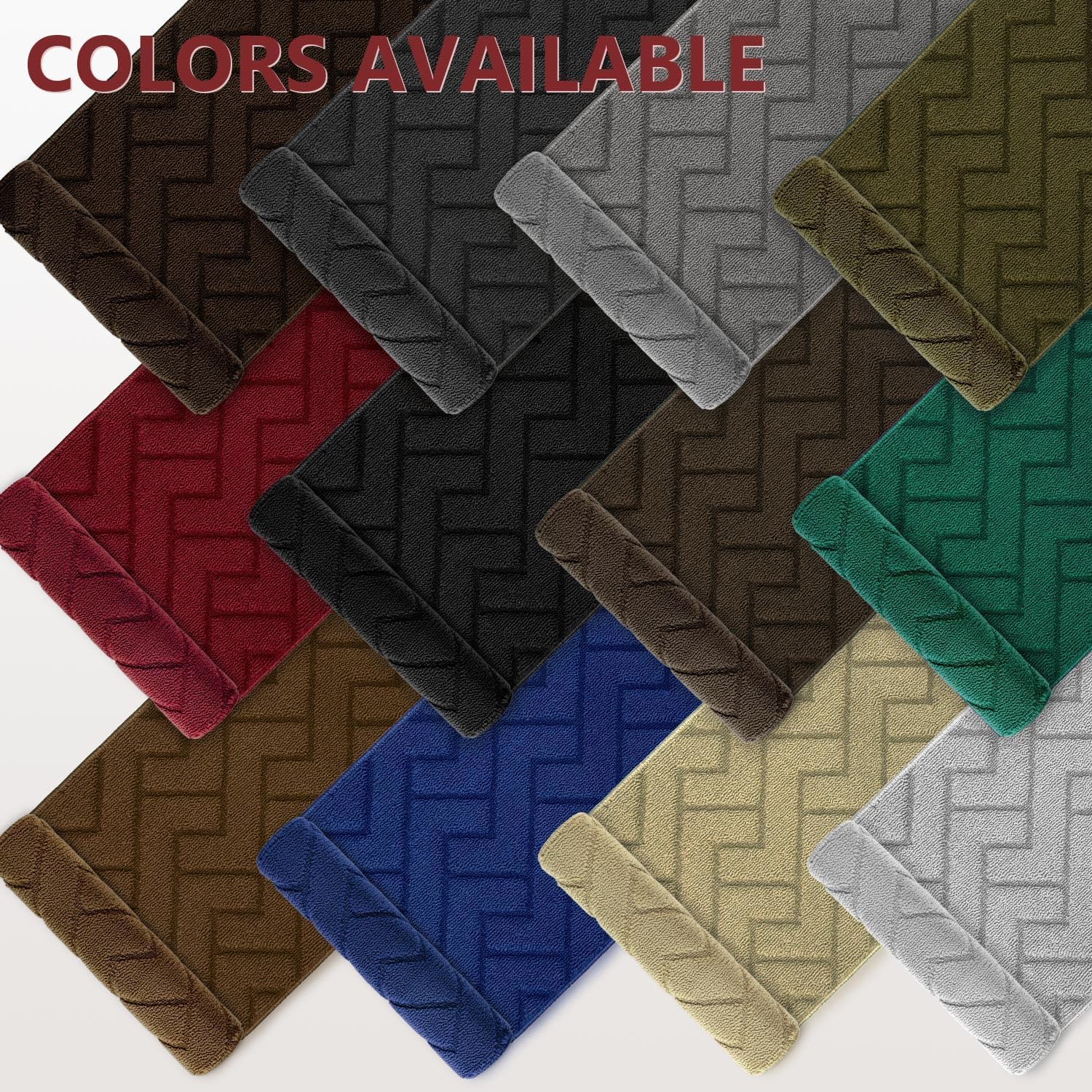 Thumbnail 2 de Hicorfe Kitchen Mat Set, 20 x 48 in