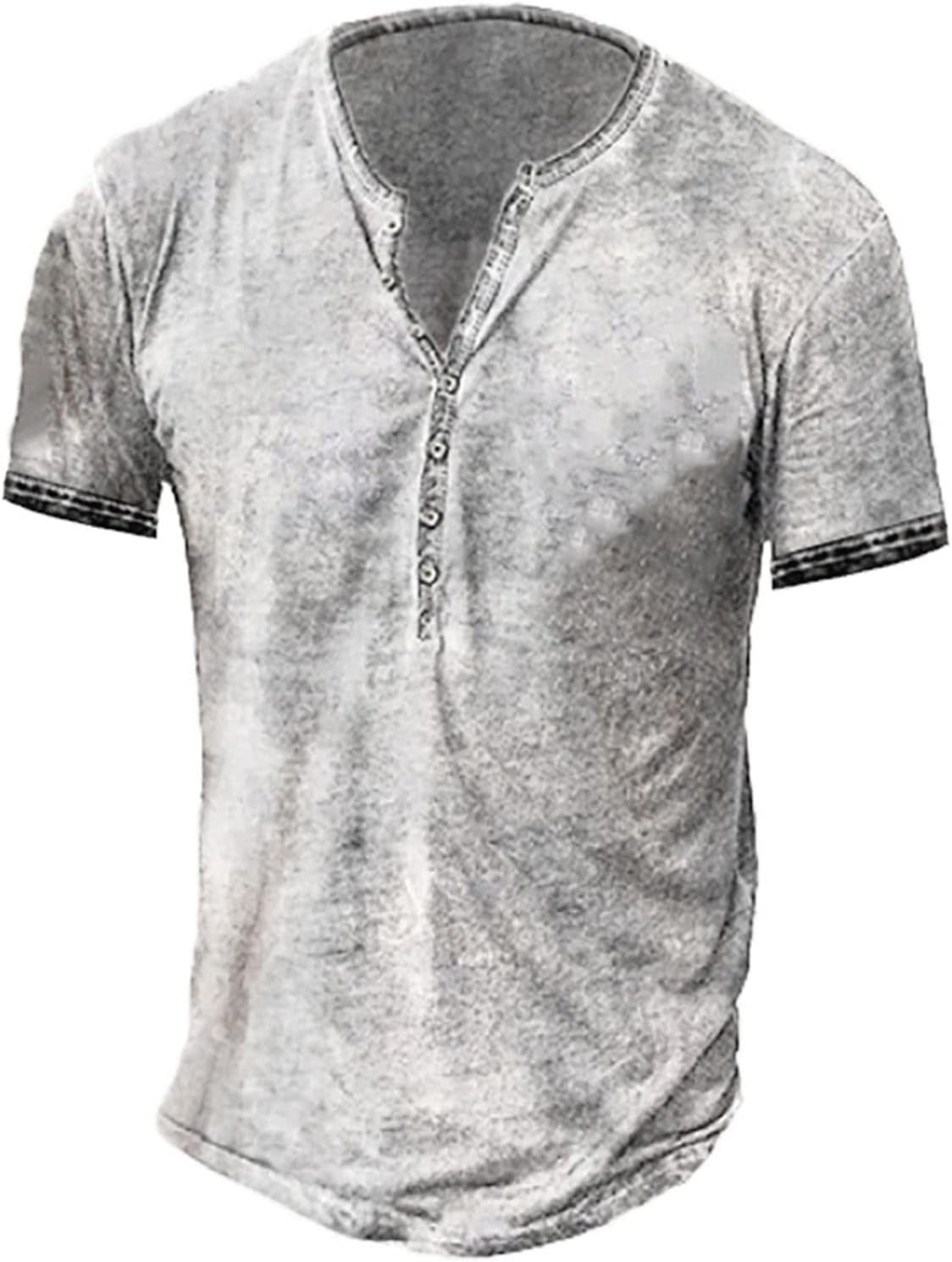 Detalle de Beotyshow Henley Langarm Hemd für Herren – Slim Fit aus Baumwolle, vielseitig einsetzbar