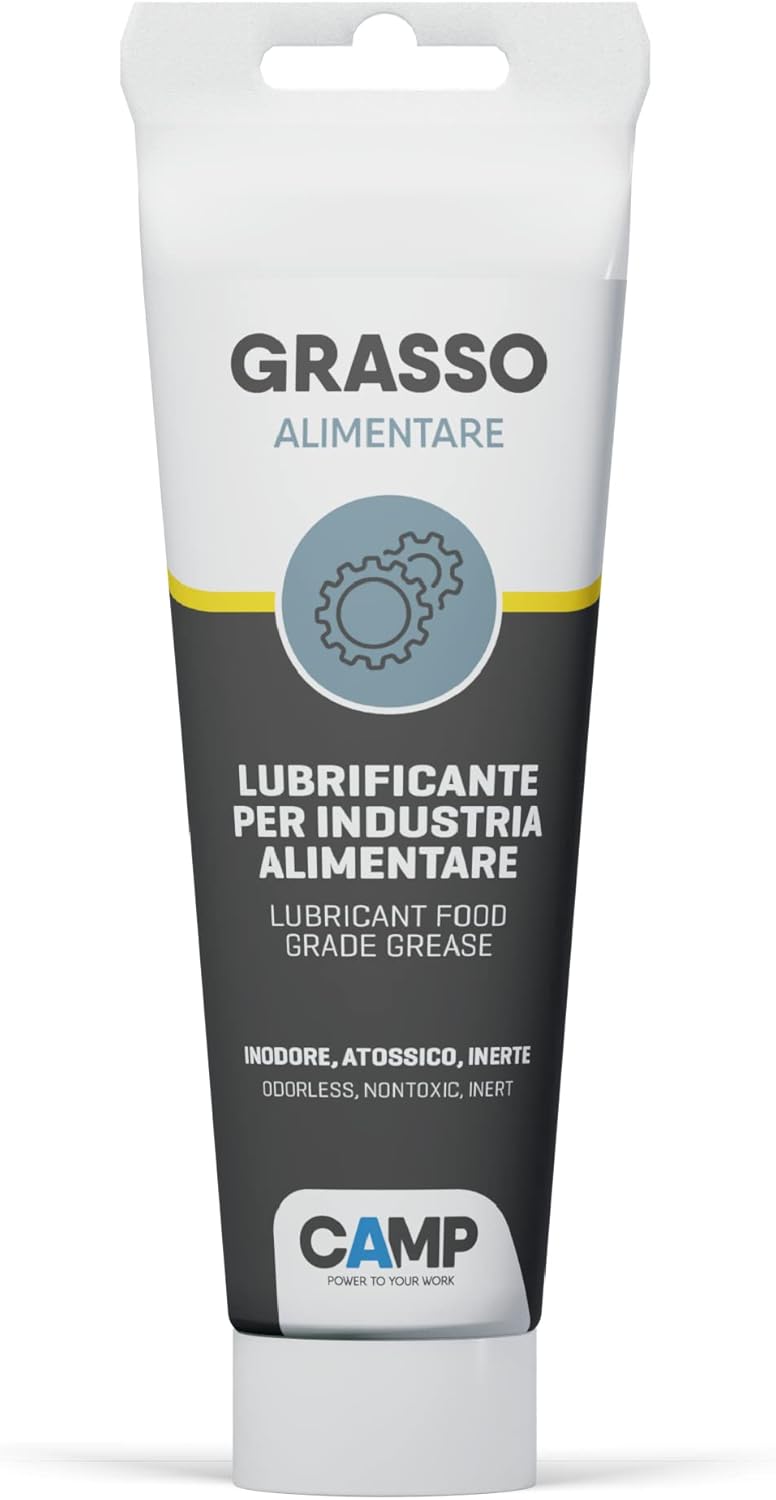 Detalle de Camp GRASSO ALIMENTARE – Grasso lubrificante inodore per macchine alimentari, 150 ml