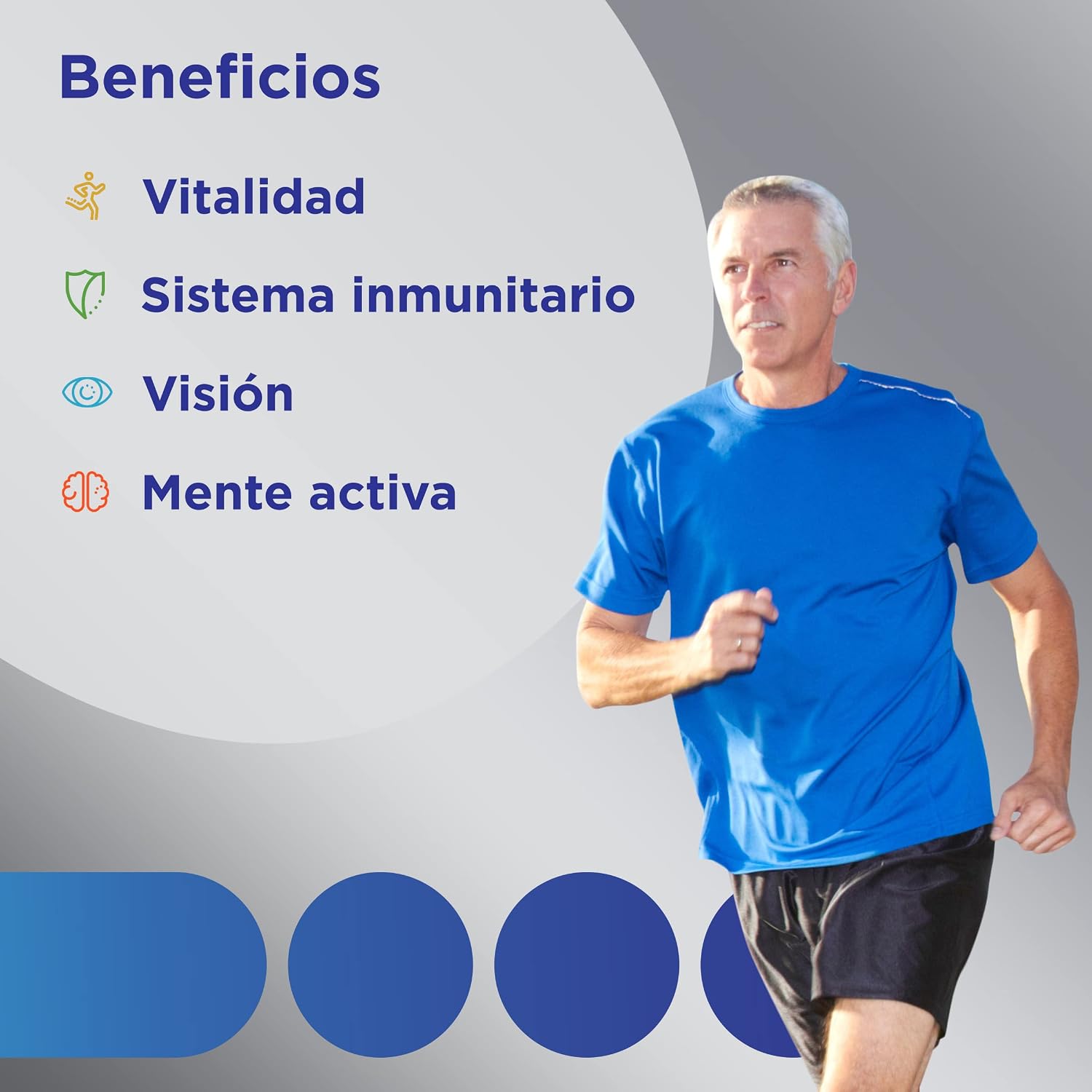 Detalle 2 de Multicentrum Hombre 50+ Multivitamínico para Hombres 💊