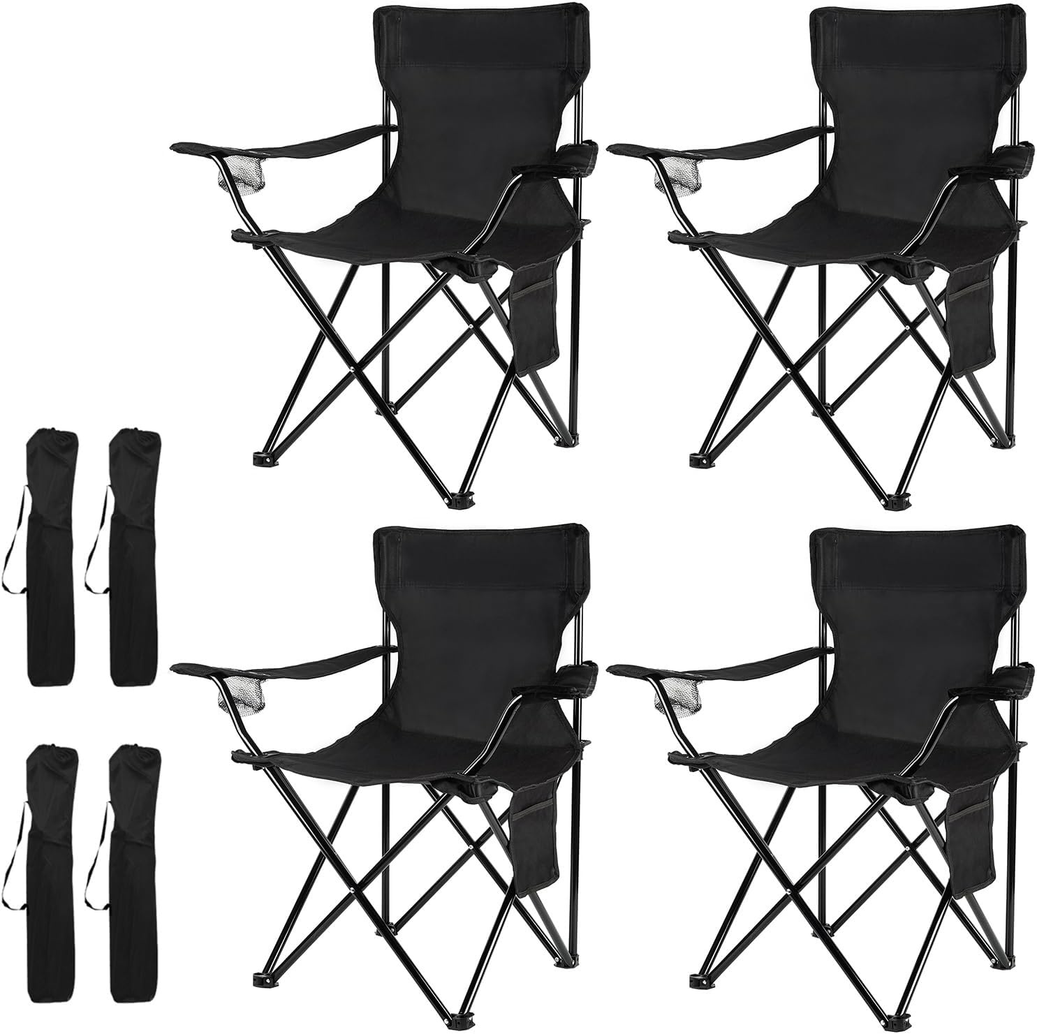 Damei Century 4-Pack Folding Camping Chair for Beach