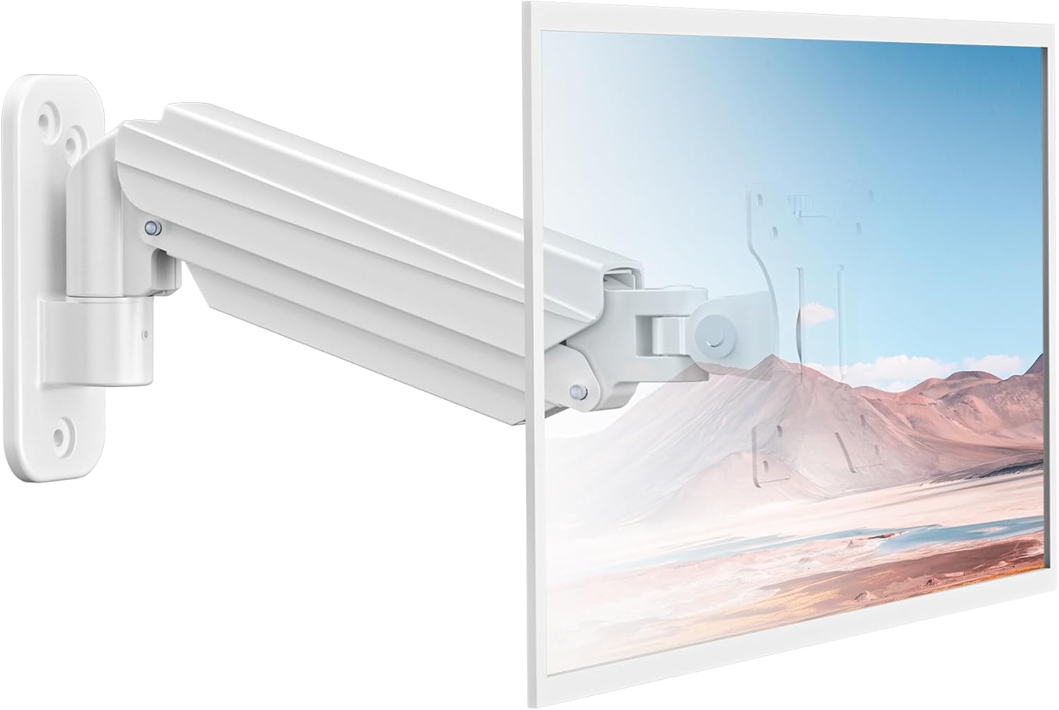Thumbnail 6 de Suptek Supporto da parete per monitor 13–32 pollici con molla a gas, inclinabile, ruotabile e regolabile in altezza