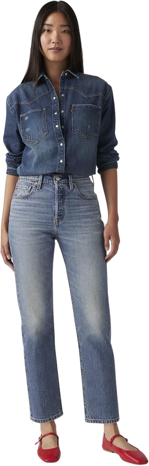 Thumbnail 4 de Levi's 501 Crop Vaqueros 27W 26L Mujer, 27W