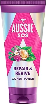 Detalle de Aussie SOS Repair & Revive Acondicionador 200ml 🌿 Suaviza y Hidrata