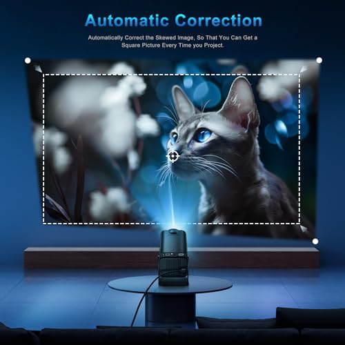 Detalle de Proyector 4K YEEFON Mini Proyector con WiFi 6, Bluetooth 5.4 y Android 11.0
