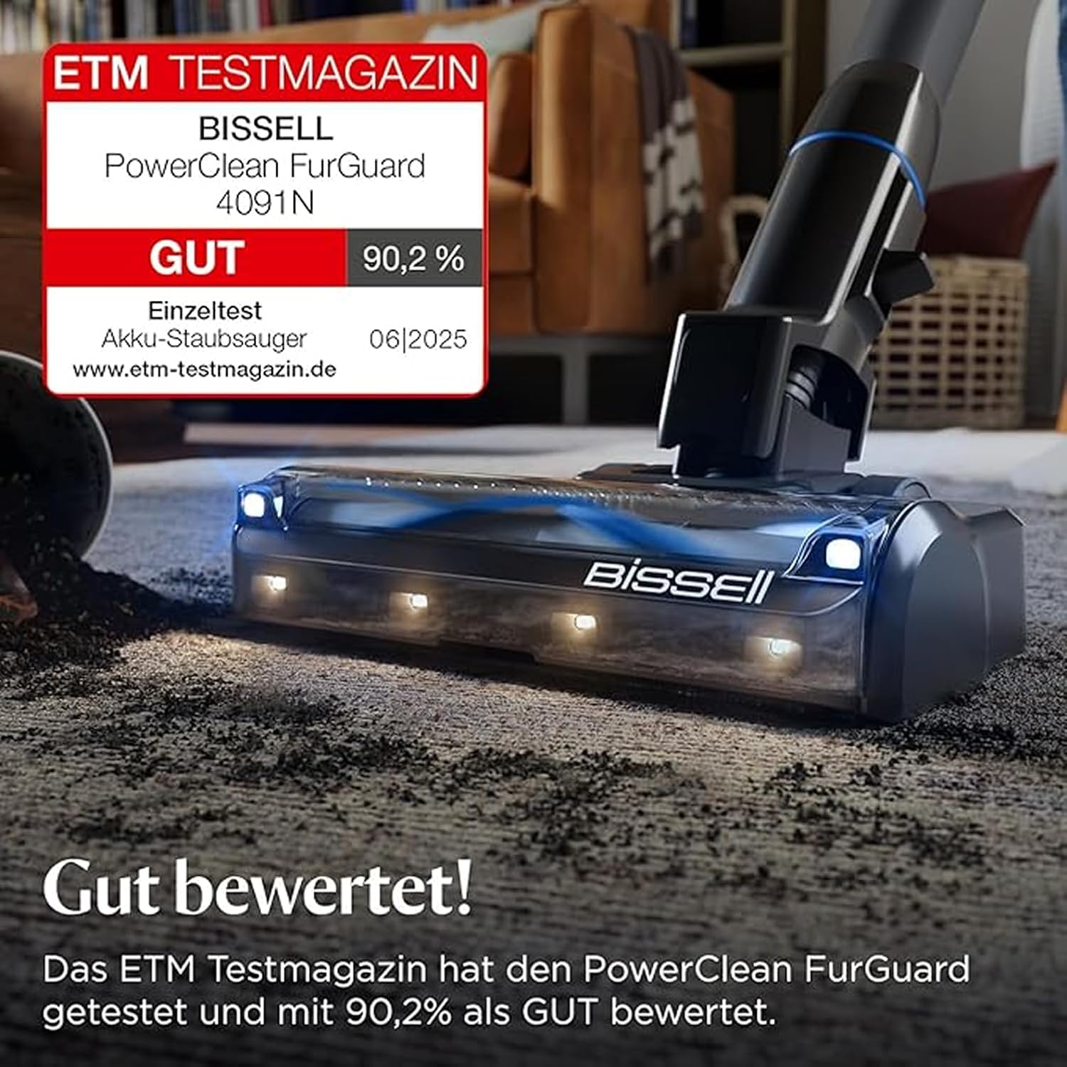 Detalle 2 de Bissell PowerClean FurGuard 280 W 🧹
