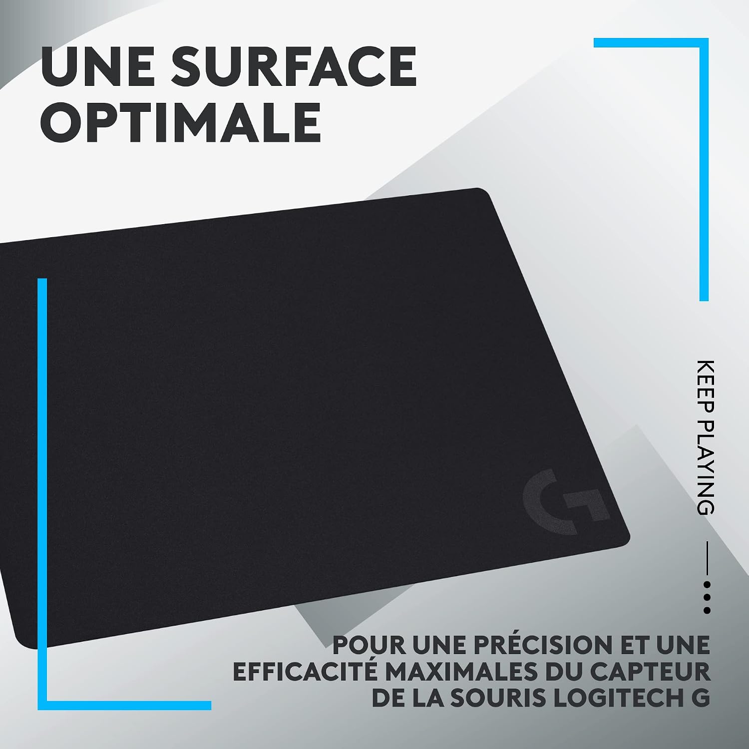 Detalle 2 de Logitech G G240 tapis souris 340Ă—280 mm đź–±
