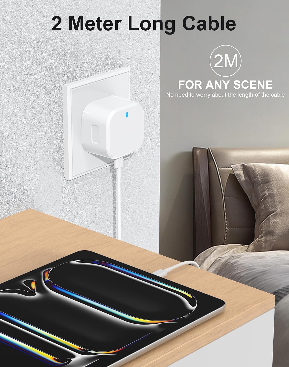 Detalle 2 de MFi 30W iPad Pro Charger with 2m USB‑C cable