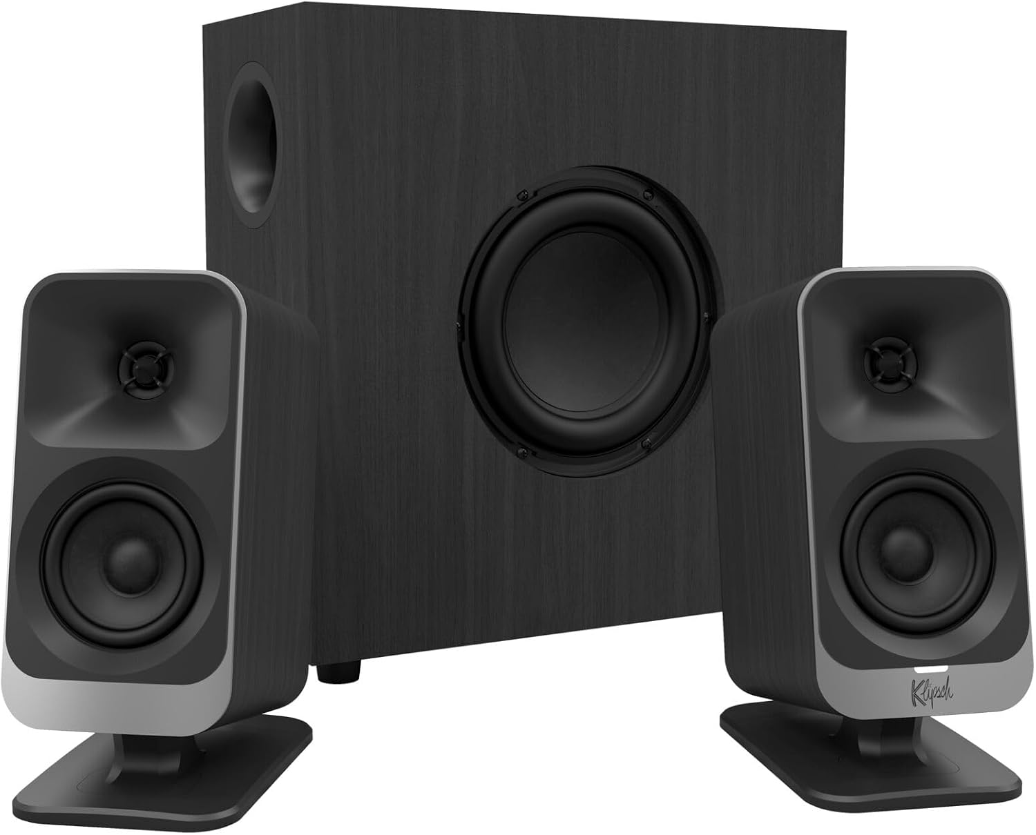 Detalle de Klipsch ProMedia Lumina 2.1 RGB Computer Speakers 📢