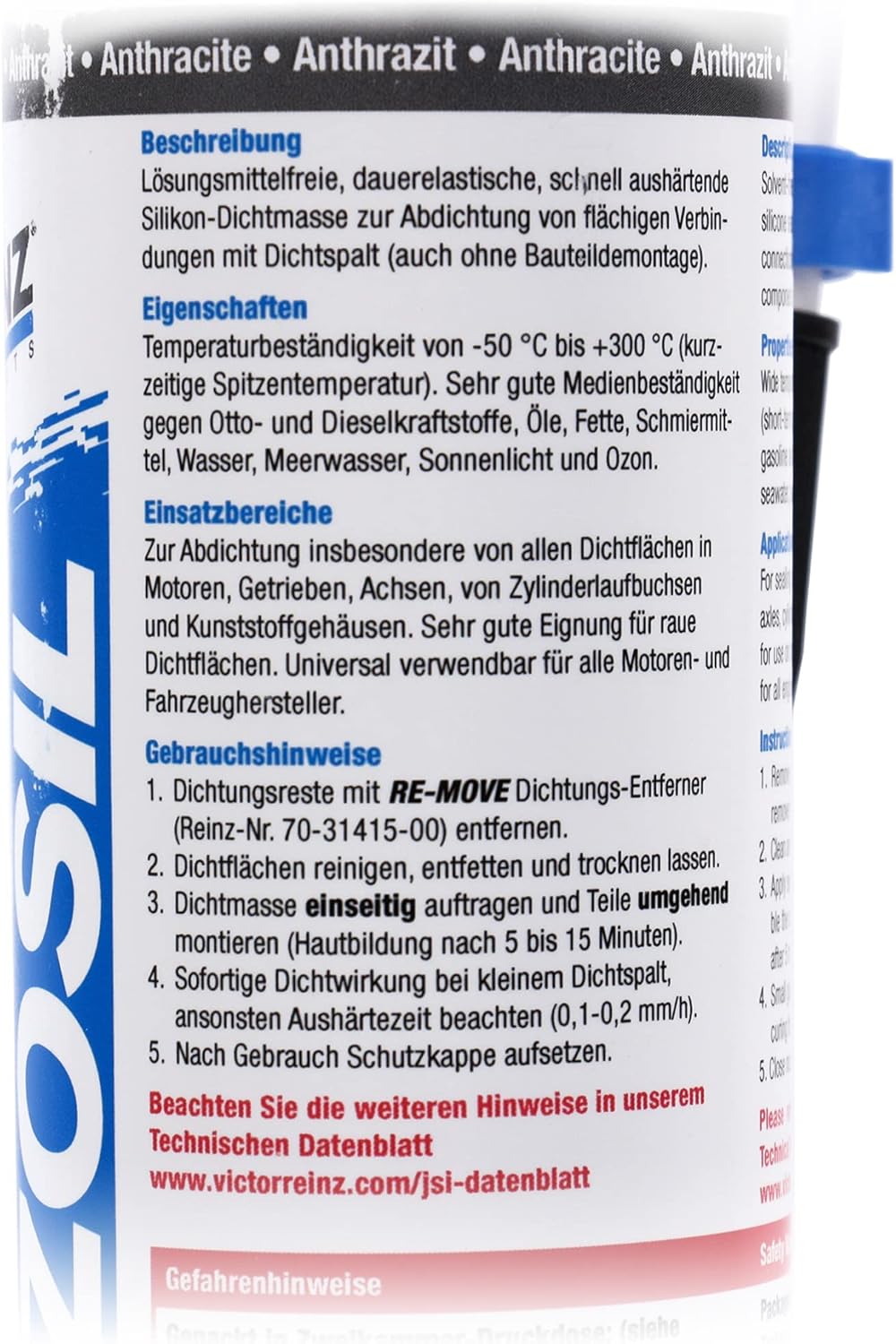 Thumbnail 2 de DICHTMA REINZOSIL 200ML Dichtmasse für Autozubehör 🛠