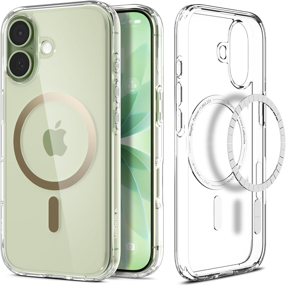 Detalle de Spigen Ultra Hybrid MagFit iPhone 16 Pro Max case