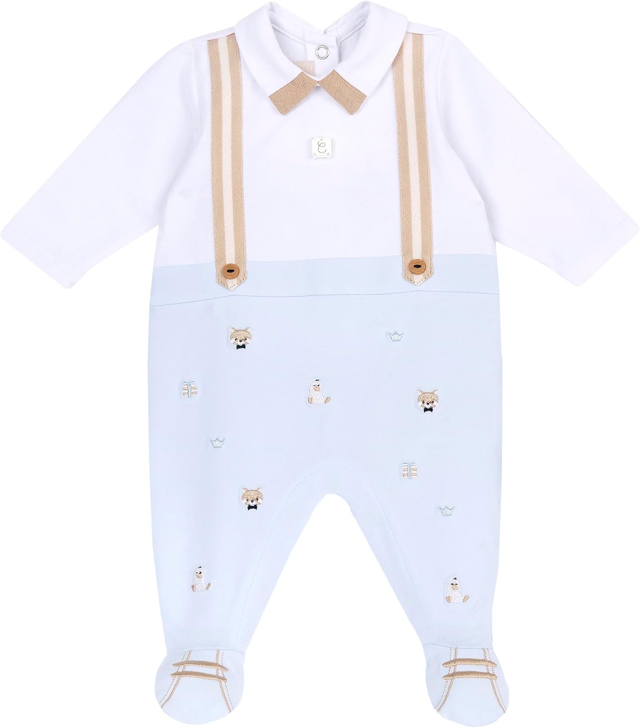 Thumbnail 5 de Chicco Grenouillère Nouveau-né – Body pratique en coton doux avec ouverture par boutons