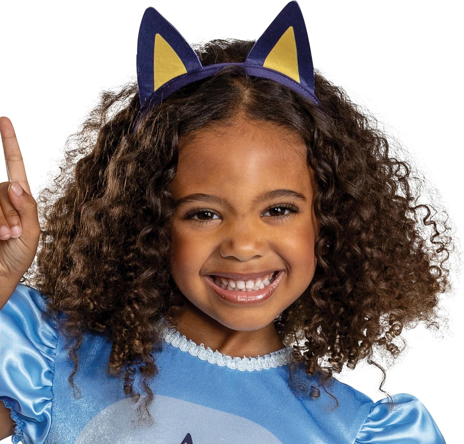 Detalle de Disguise Bluey Classic Toddler Dress Costume with Glitter Tutu and Headband