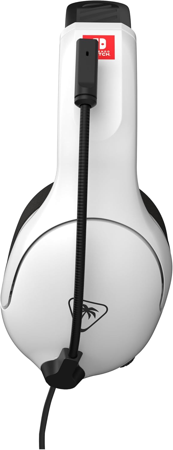Thumbnail 1 de Turtle Beach Airlite Fit Nero e Bianco: cuffie da gioco cablate per Nintendo Switch con microfono Flip to Mute