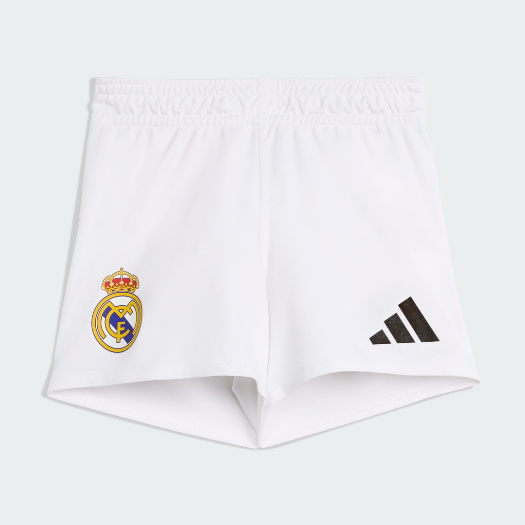 Detalle de Miniconjunto primera equipación Real Madrid 25/26 de Adidas