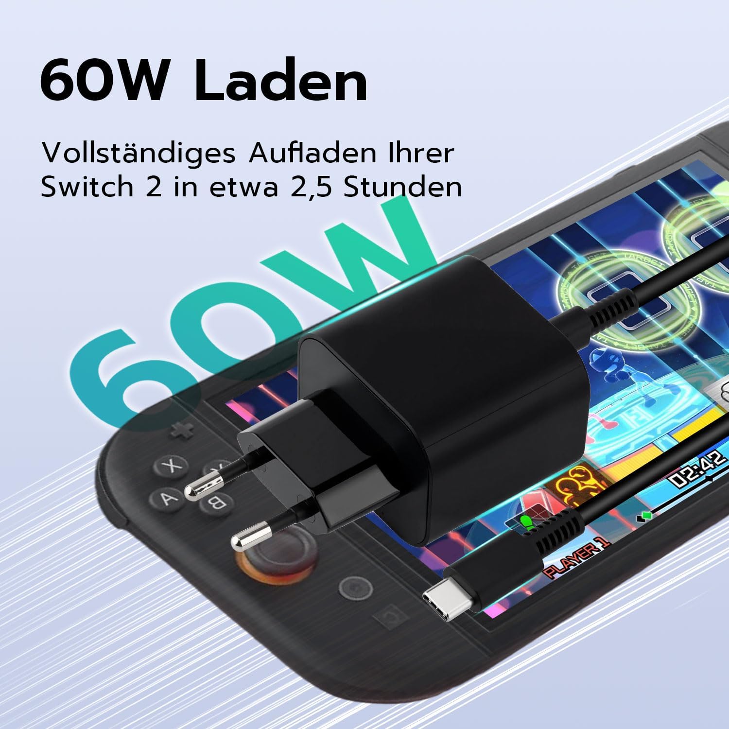 Thumbnail 2 de Mcbazel 60W Netzteil für Switch 🔌