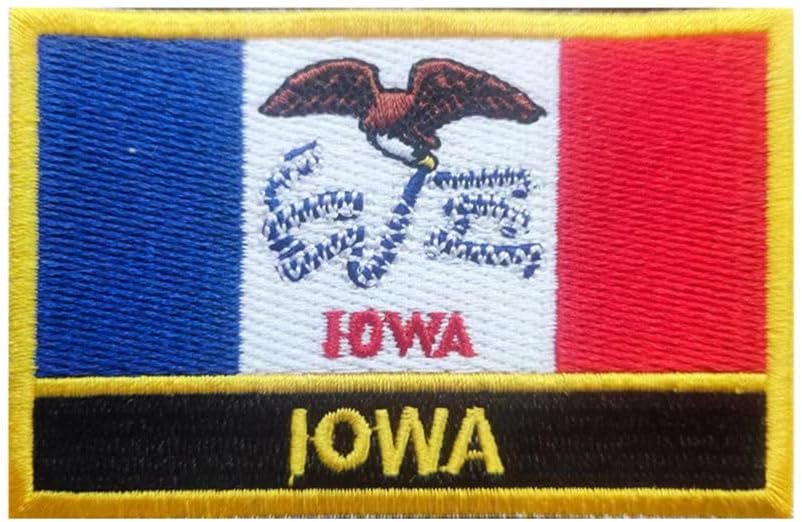 Thumbnail 6 de Uijokdef Embroidered Virginia Flag Patch, 3.15 x 2 Inch