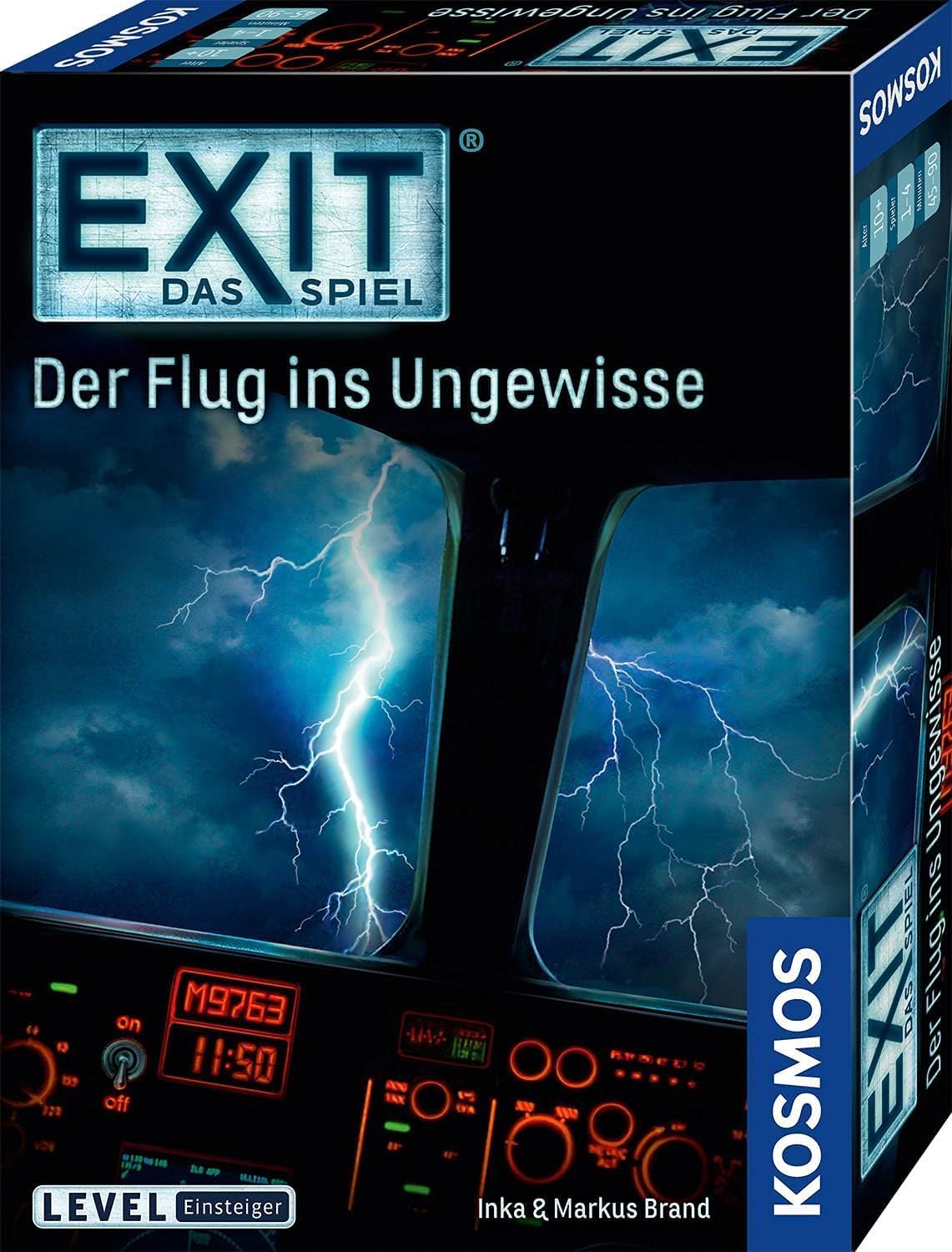 Detalle de KOSMOS EXIT – Das Spiel: Der Flug ins Ungewisse (Einsteiger) – Escape Room für 1–4 Spieler ab 10 Jahren