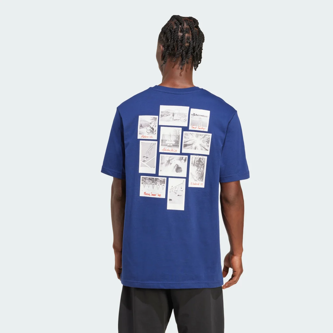Thumbnail 1 de Camiseta estampada Memories Of Sport Gallery de Adidas (Azul)