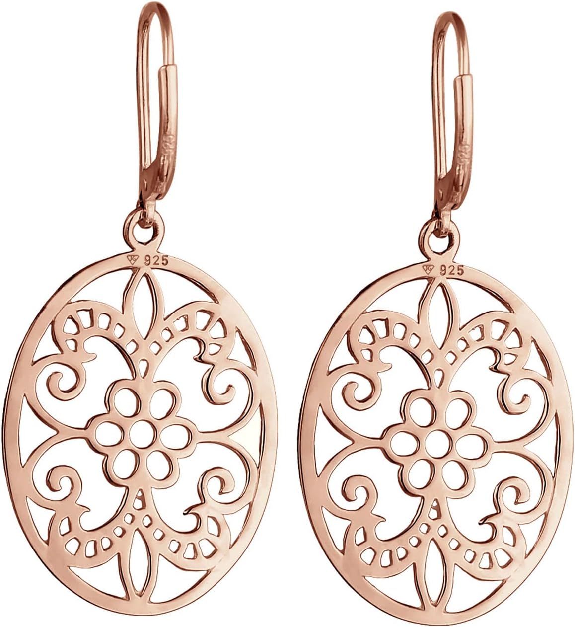 Detalle 2 de Elli Boucles d’oreilles floral argent 925