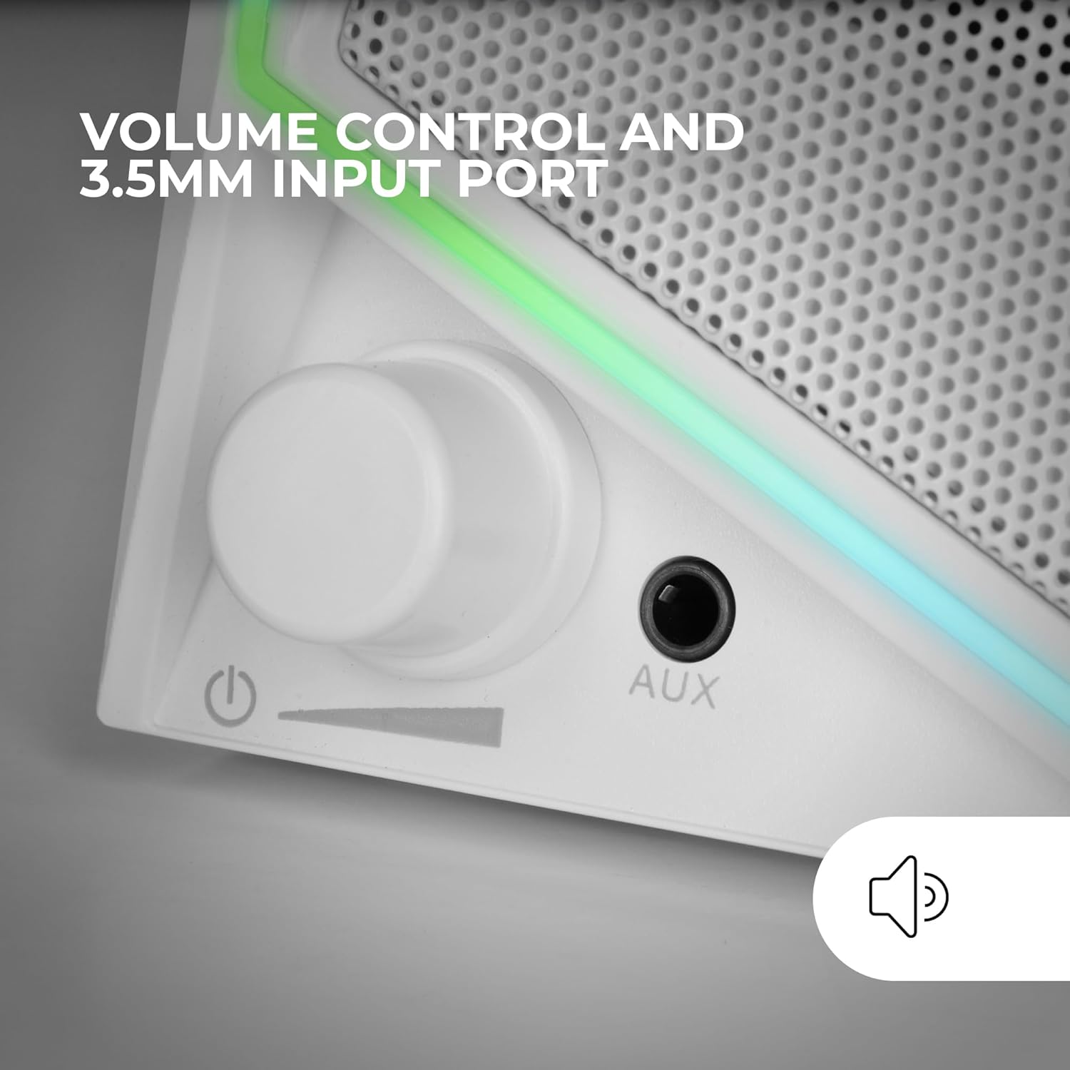 Thumbnail 4 de Mars Gaming MS72 : haut-parleurs gaming compacts 15W avec RGB Flow et connexion USB/Jack 3,5 mm