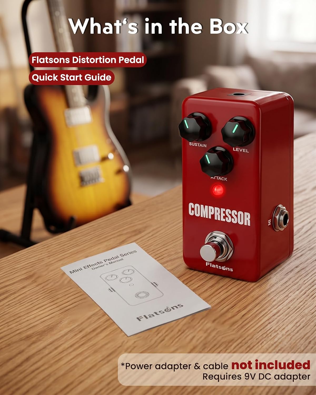 Thumbnail 6 de Flatsons Compressor Pedal with Metal Housing