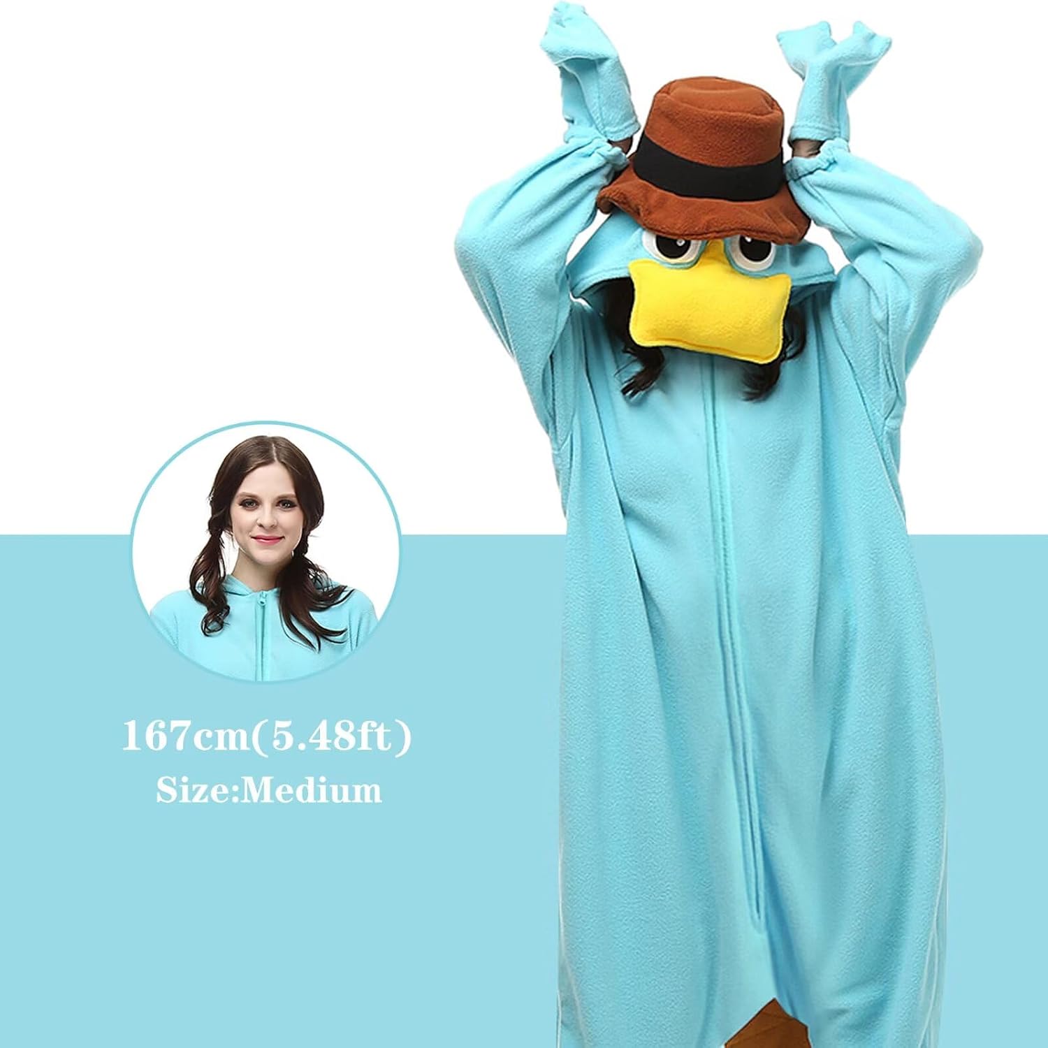 Thumbnail 1 de Ganzkörper Kostüm Jumpsuit Onesie Tier