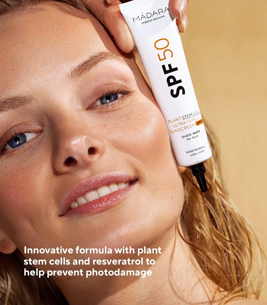 Thumbnail 3 de MÁDARA Creme Solaire Visage SPF50 — Émulsion Ultra-bouclier avec Cellules Souches Végétales (40 ml)