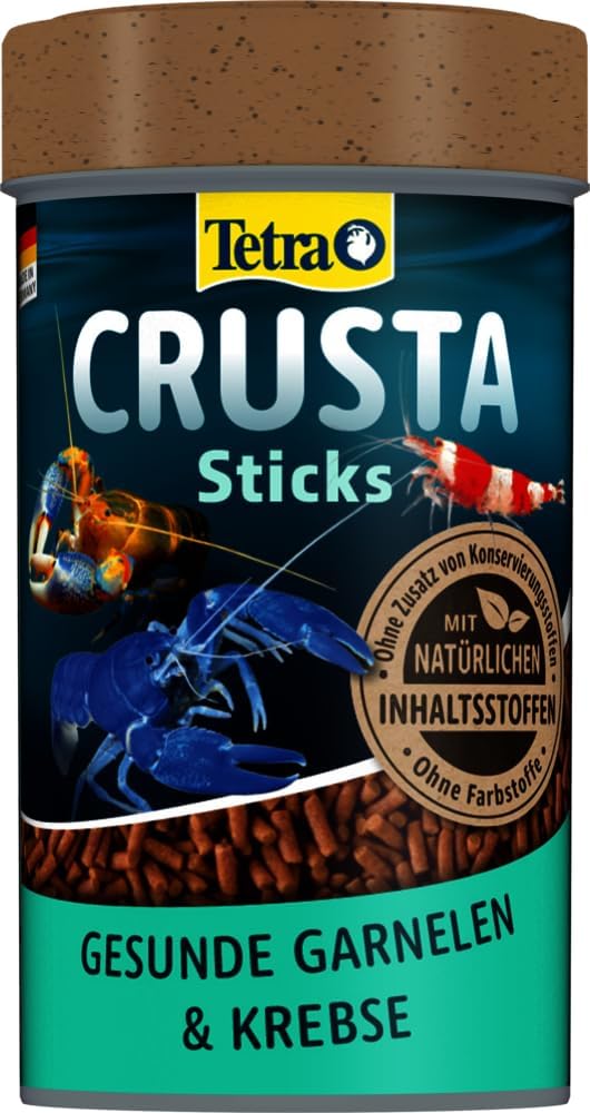 Detalle de Tetra Crusta Sticks – karma dla krewetek, raków i krabów lądowych, 100 ml