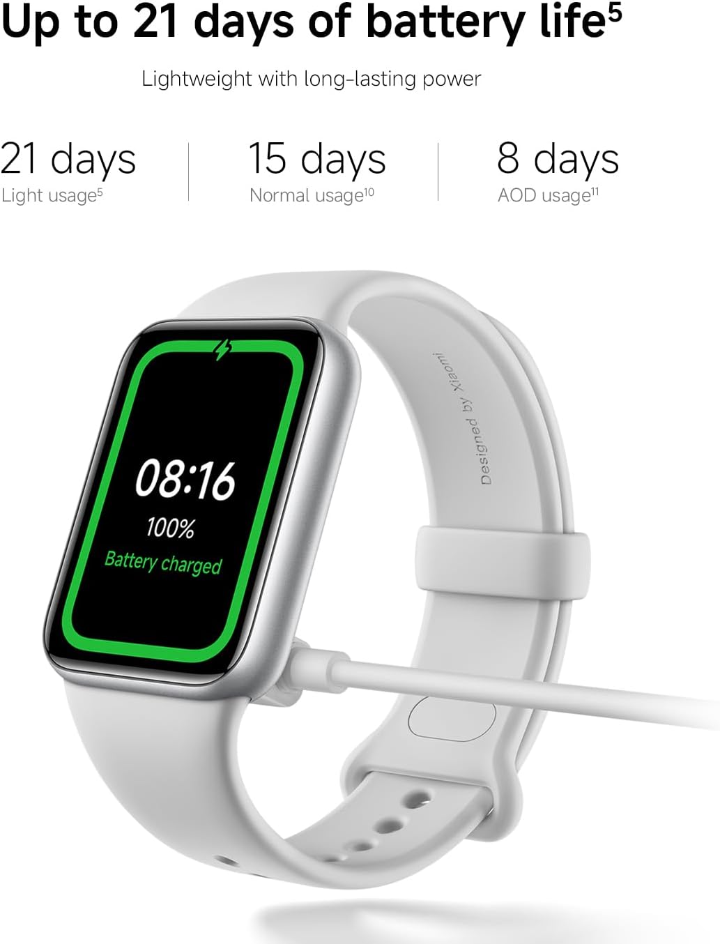 Detalle 2 de XIAOMI Smart Band 10 Pro: Fitness Tracker con display AMOLED da 1,74'', GNSS e autonomia fino a 21 giorni