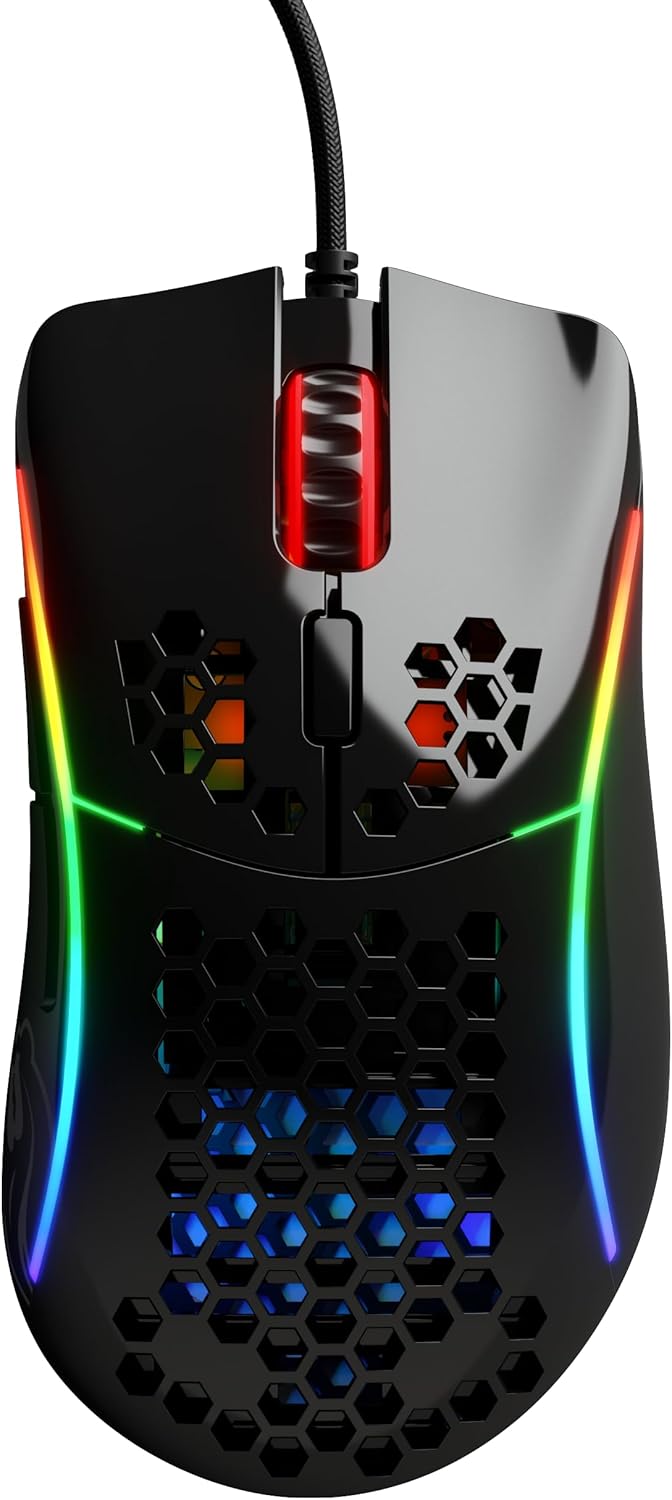 Thumbnail 1 de GLORIOUS Gaming Model D- (Piccolo): mouse da gaming cablato ultraleggero, 61 g