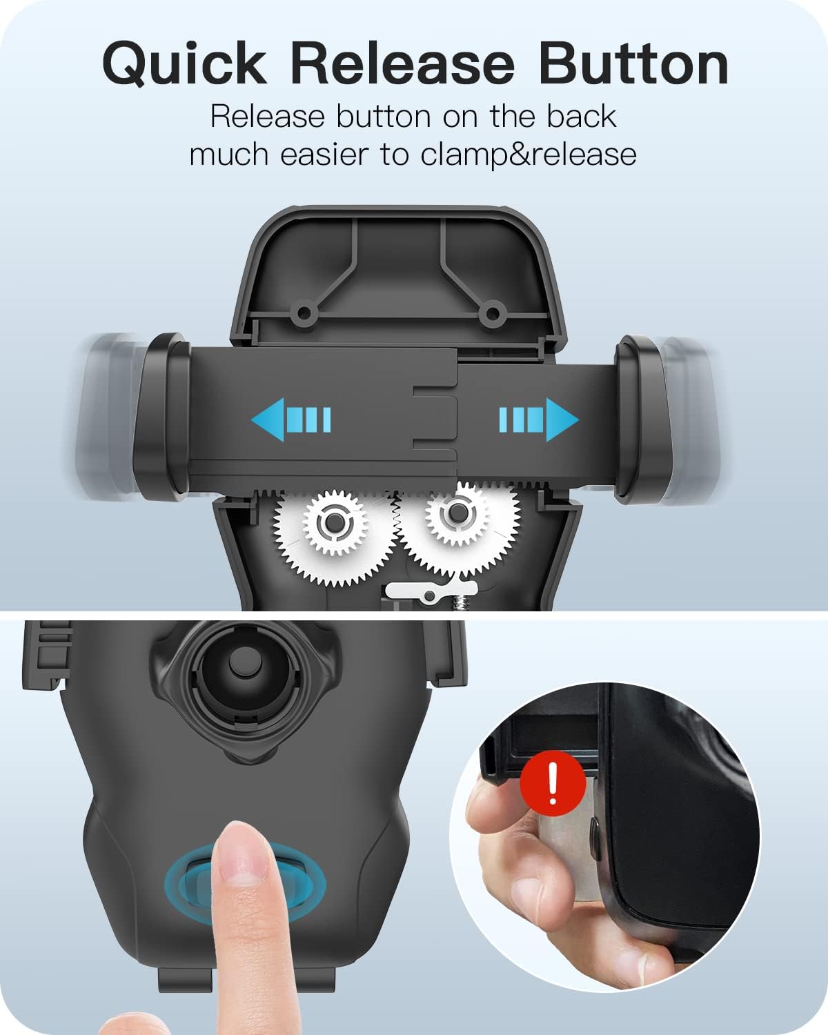 Detalle de APPS2Car Gooseneck Truck Phone Holder 33cm