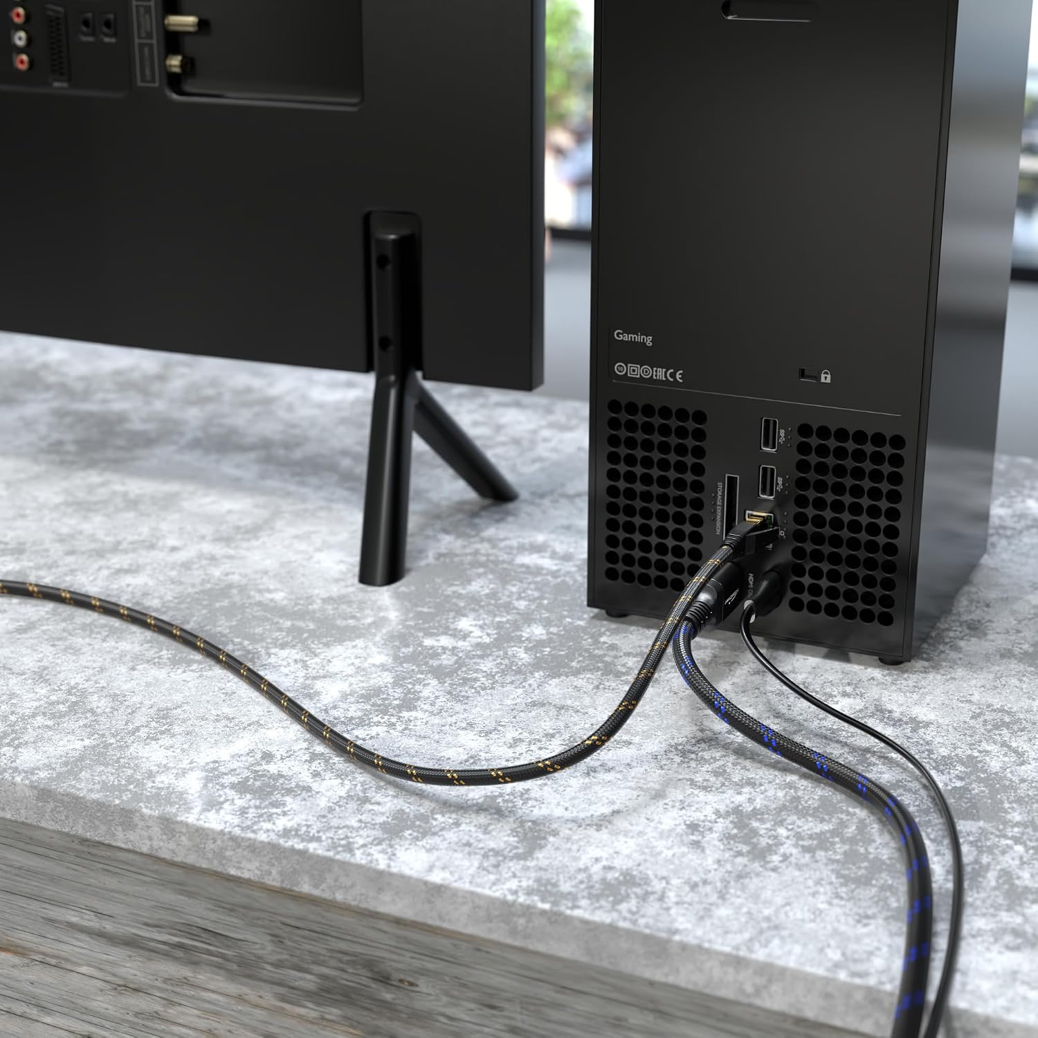 Thumbnail 4 de KabelDirekt Cavo Ethernet CAT7 1,5 m: tripla schermatura SF/FTP e rivestimento in nylon per 10 Gbps