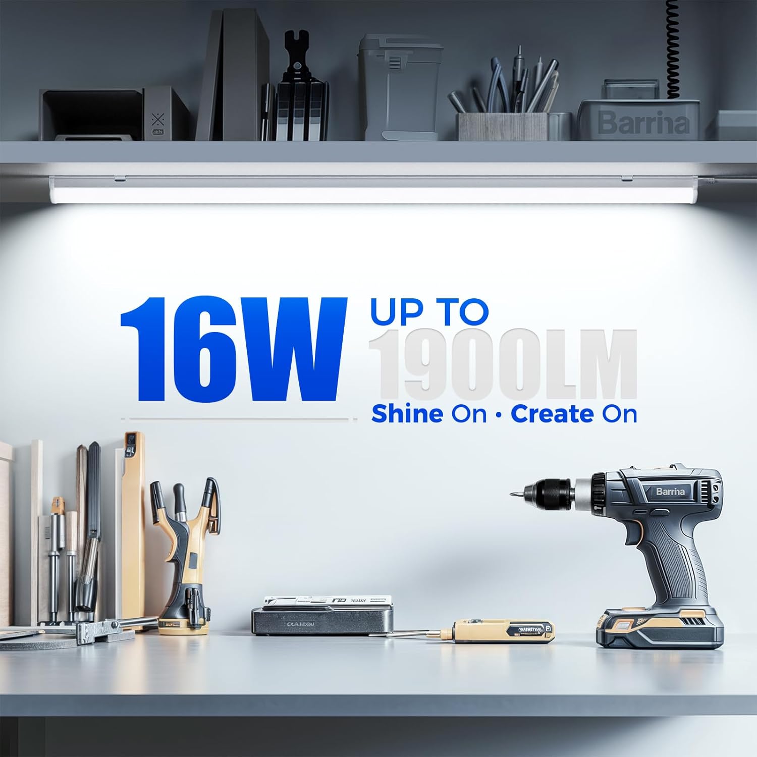 Thumbnail 2 de Barrina T5 3FT LED Shop Light 1900 lm